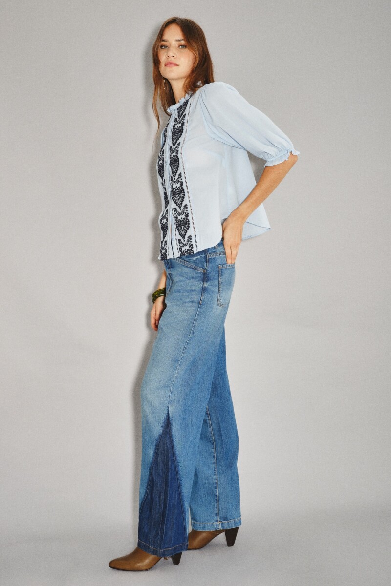 JEN COOL PATCH BLUE Azul