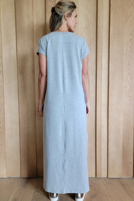 Vestido Clivia Cotton Gris