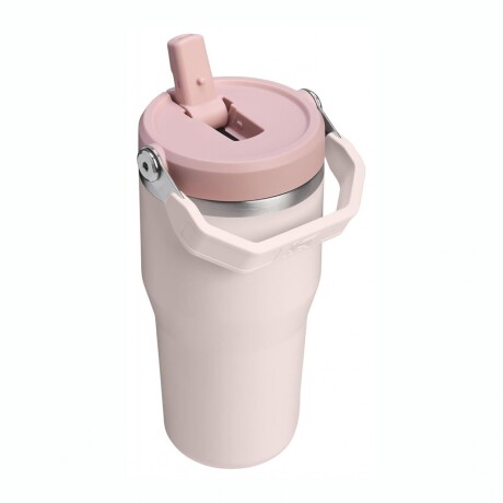 VASO STANLEY 20OZ FLIP STRAW TUMBLER Vaso Térmico STANLEY Flip Straw Capacidad 591Ml Con Sorbete Plegable - Rose