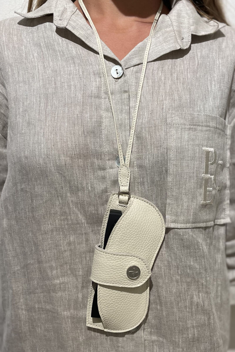 Cuelga lentes LIS - Natural 