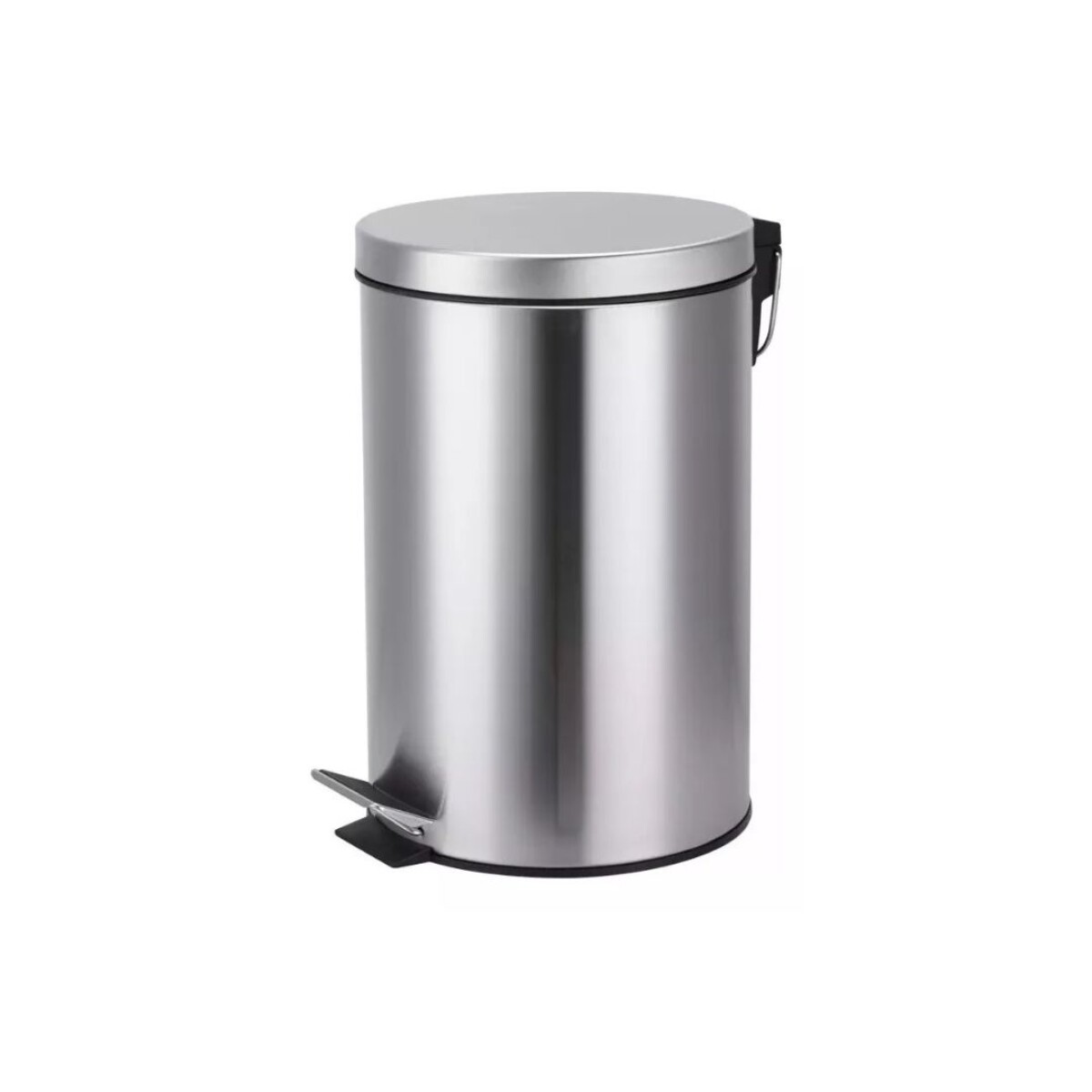 PAPELERA CON PEDAL ACERO INOX 12L 