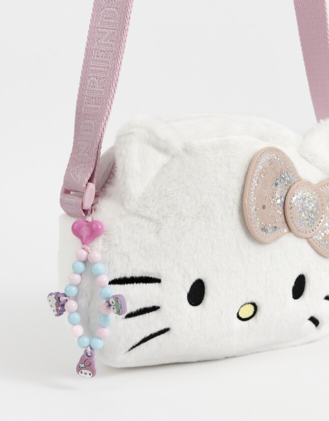 Mochilas y Carteras Infantiles Bandolera "hello Kitty" - Combinacion Multicolor
