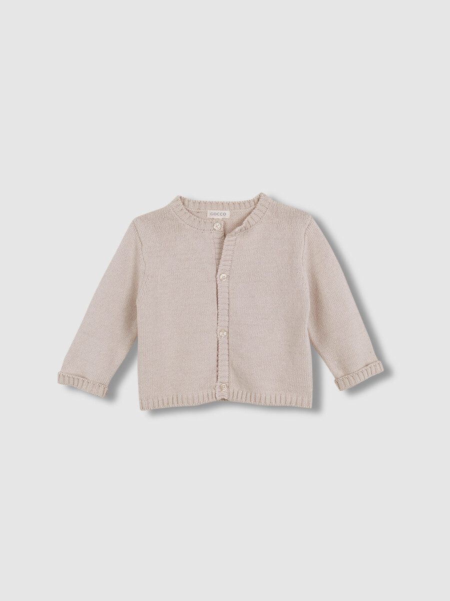 Chaqueta Punto Marron