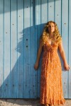 Vestido Avelia Naranja