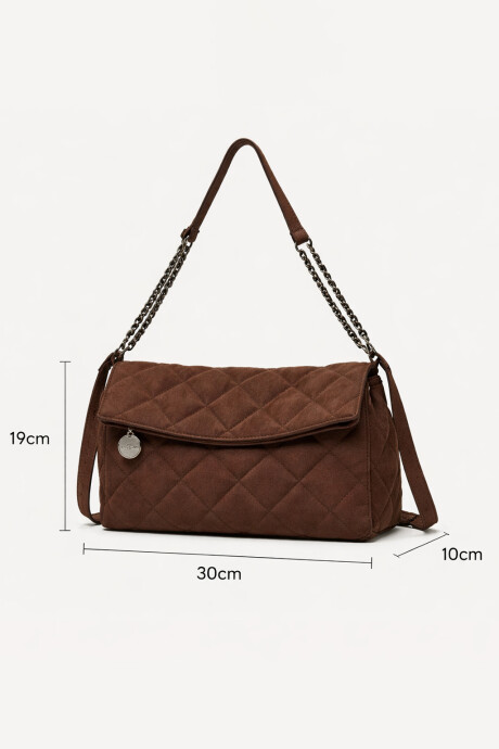 Cartera Prisca Marrón