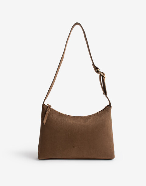 City City Con Argollas Laterales - Marron Medio