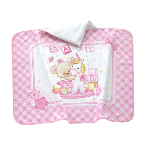 Toalla Con Capucha Bebé Döhler Velour 90 x 70 cm BABY OSO/UNICORNIO