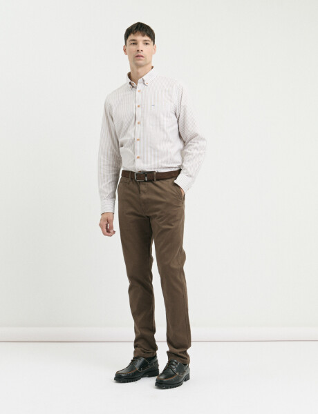 080423 PANTALON HARRY Marron