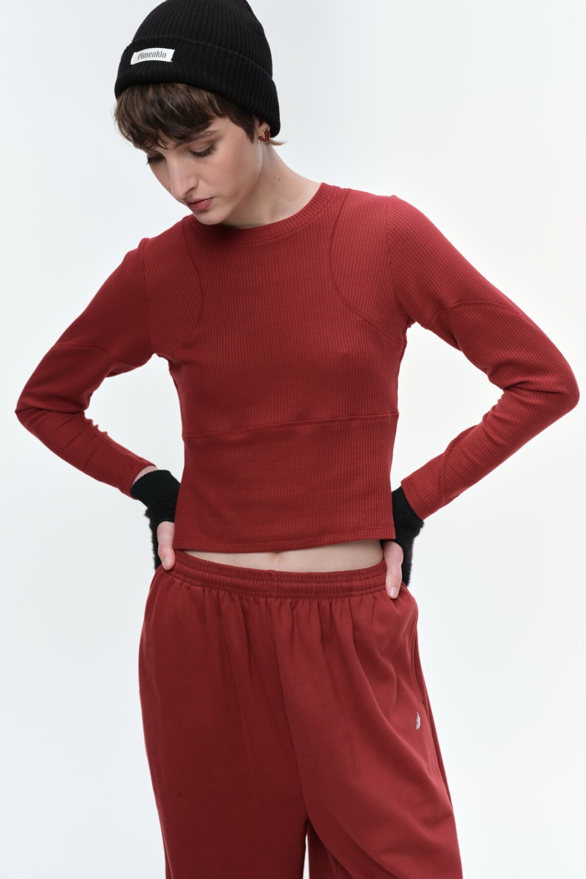 Remera Phoebe Burdeos