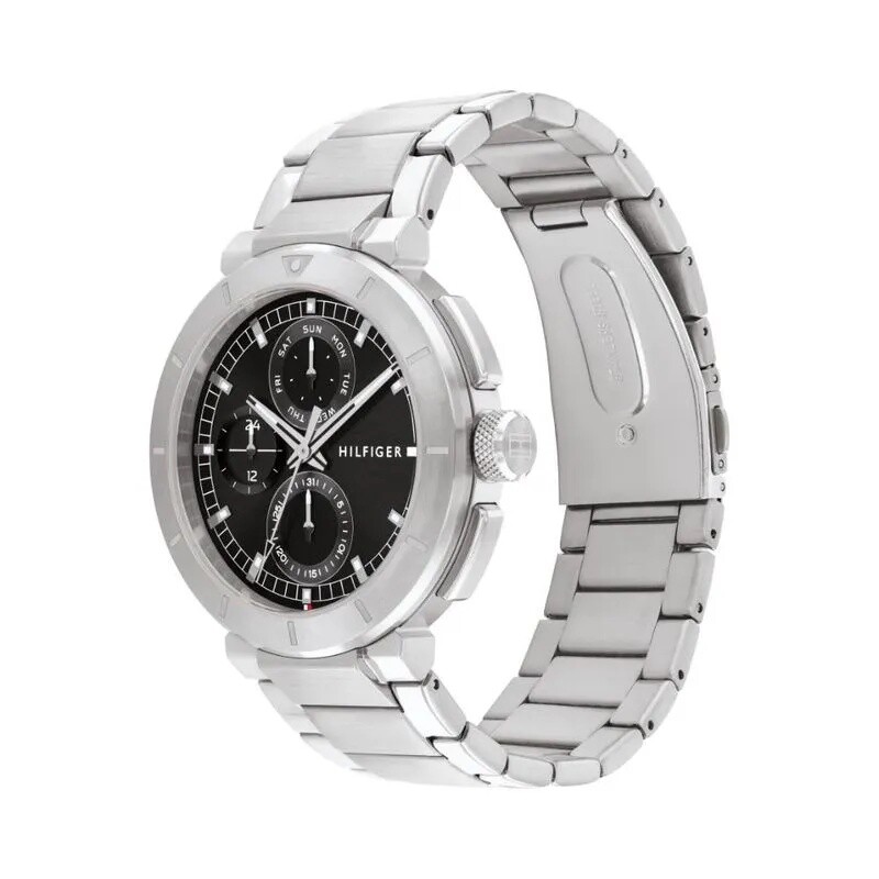 Reloj Tommy Hilfiger 1792116 Para Hombre Negro