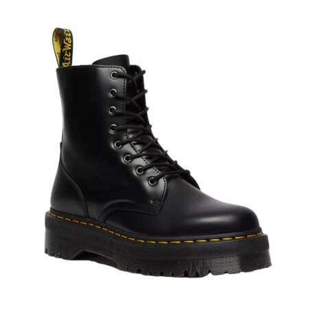 Botas Dr. Martens Jadon Black Polished Smooth Negro