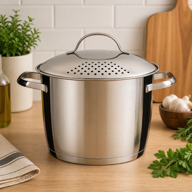 OLLA PASTERA ALLEGRA ACERO INOXIDABLE 22CM 5,5 LITROS OLLA PASTERA ALLEGRA ACERO INOXIDABLE 22CM 5,5 LITROS