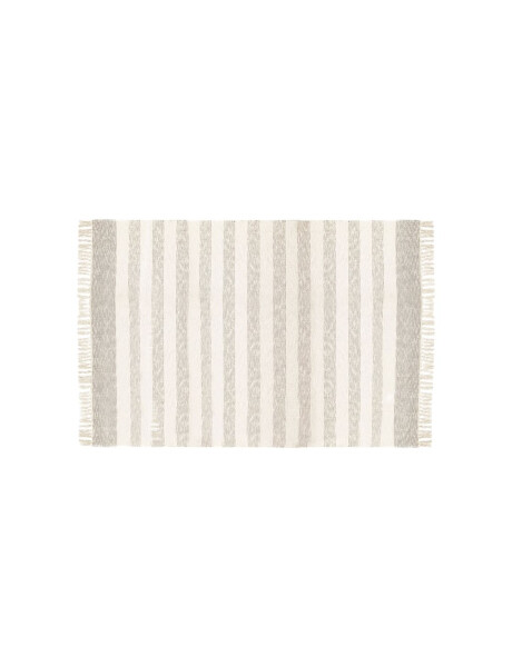 ALFOMBRA CON FLECOS AZUL/GRIS 69x114CM ALFOMBRA CON FLECOS AZUL/GRIS 69x114CM