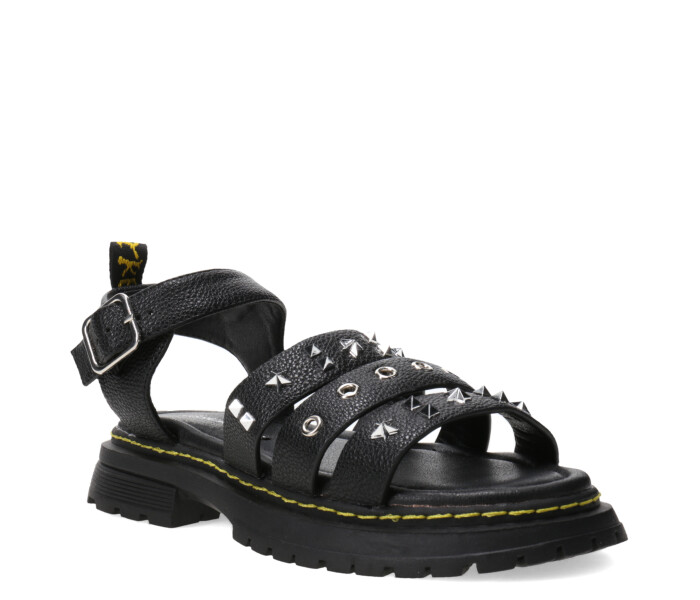 Sandalia de Niña Mini Miss Carol KOIDE con tachas Negro