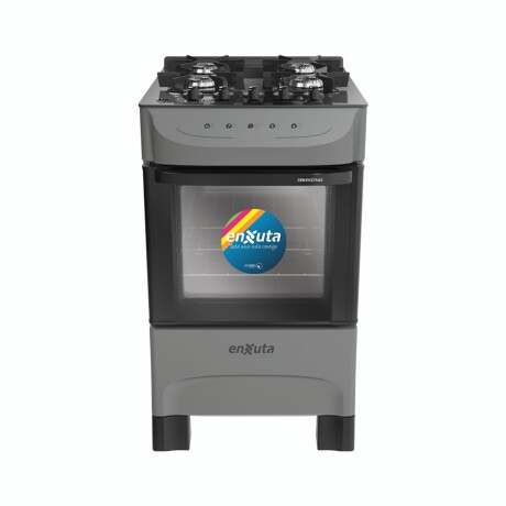 COCINA MULTIGAS ENXUTA CENXV27543 MESADA VIDRIO Cocina A Gas ENXUTA CENXV27543T 4 Hornallas Encendido Eléctrico