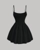 VESTIDO CORSET Negro