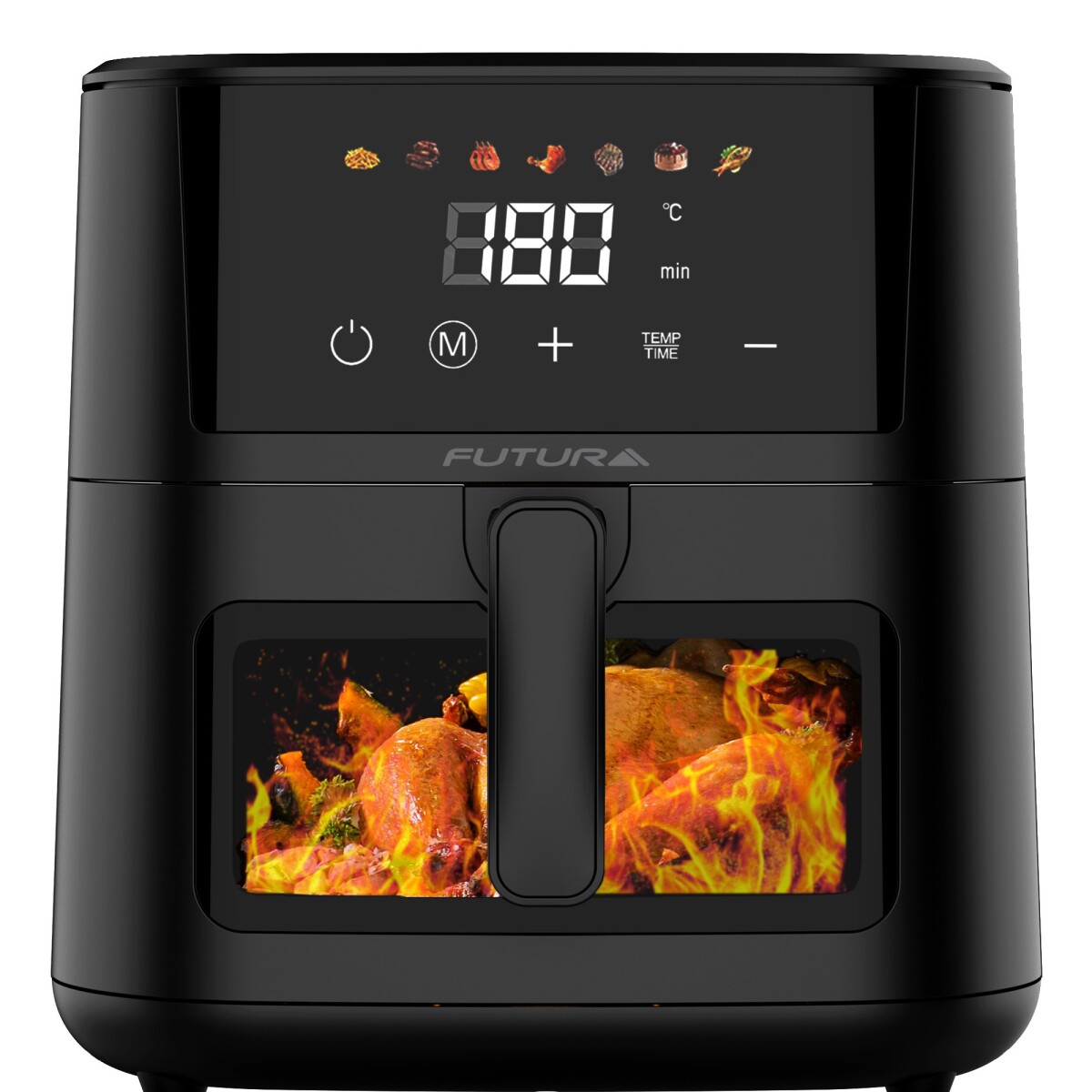 FREIDORA DE AIRE FUTURA DIGITAL FUT-AF80DB - NEGRO 