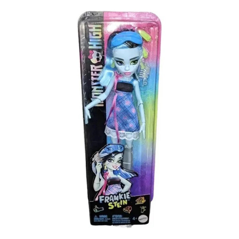 Monster High Muñeca Frankie Stein Pijamas Monstruosas Monster High Muñeca Frankie Stein Pijamas Monstruosas