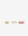 Sets Anillos Lucky charm Sets Anillos Lucky Charms - Combinacion Multicolor