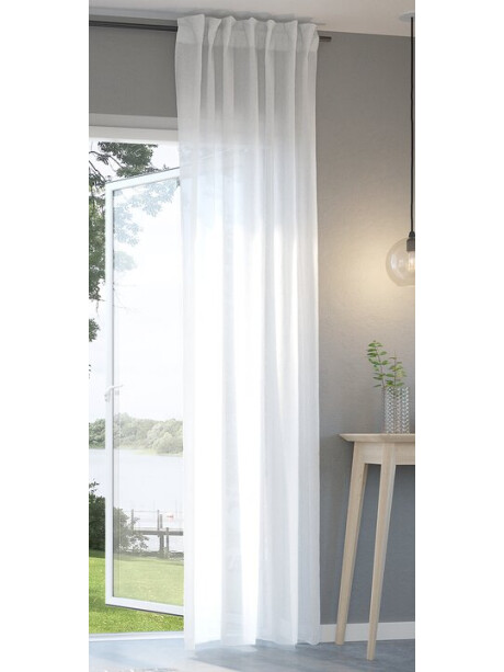 Cortina BOLMEN 1x140x300 ondulada blanco Cortina BOLMEN 1x140x300 ondulada blanco