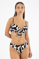 Copa soft print texturado Zigzag