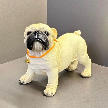 Bulldog Ingles Decorativo Resina Alto 15cm x Largo 17cm x Ancho 8cm Bulldog Ingles Decorativo Resina Alto 15cm x Largo 17cm x Ancho 8cm