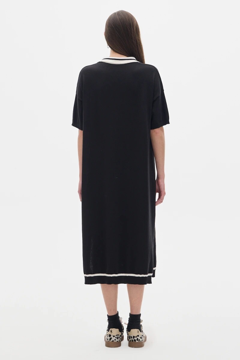 Vestido Pol S26 Negro