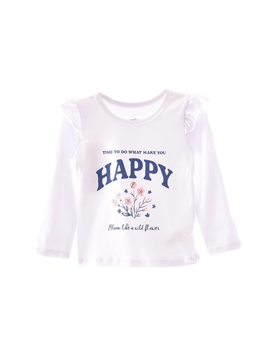 REMERA ZANA - BLANCO 