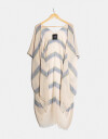 Kimonos Kimono Con Flecos - Combinacion Tricolor