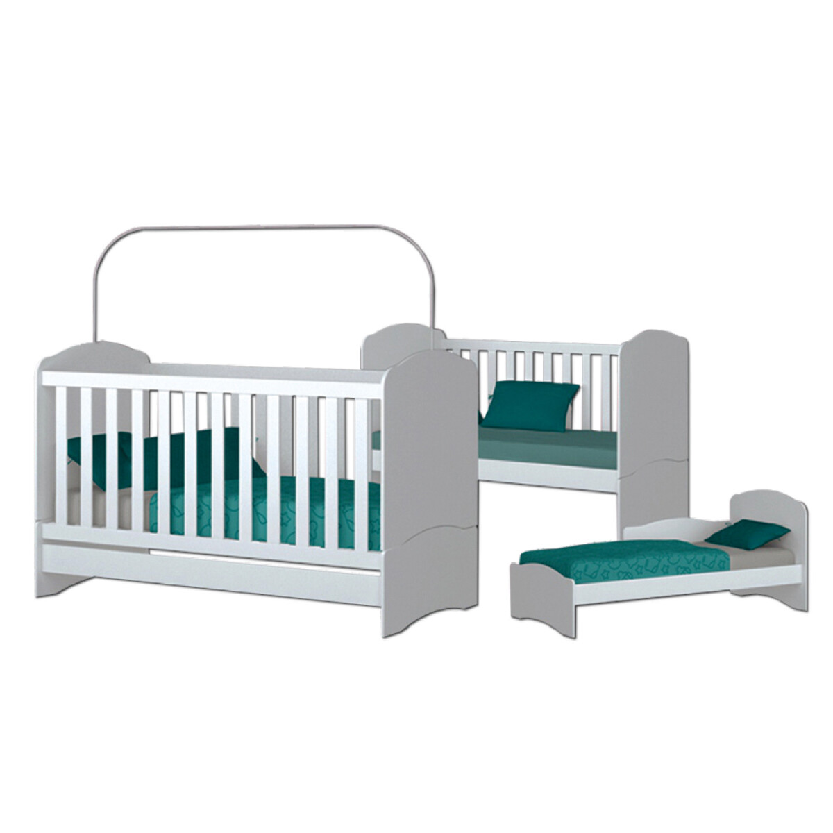 CUNA DE BEBÉ TRANSFORMABLE 3 EN 1 