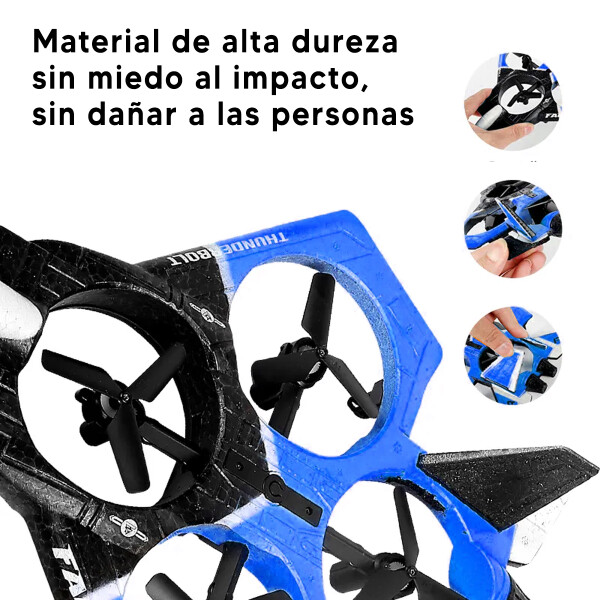 Drone Jet Con Cámara Y Control Ledstar X72wf DRONE JET LEDSTAR CAMARA X72WF AZUL