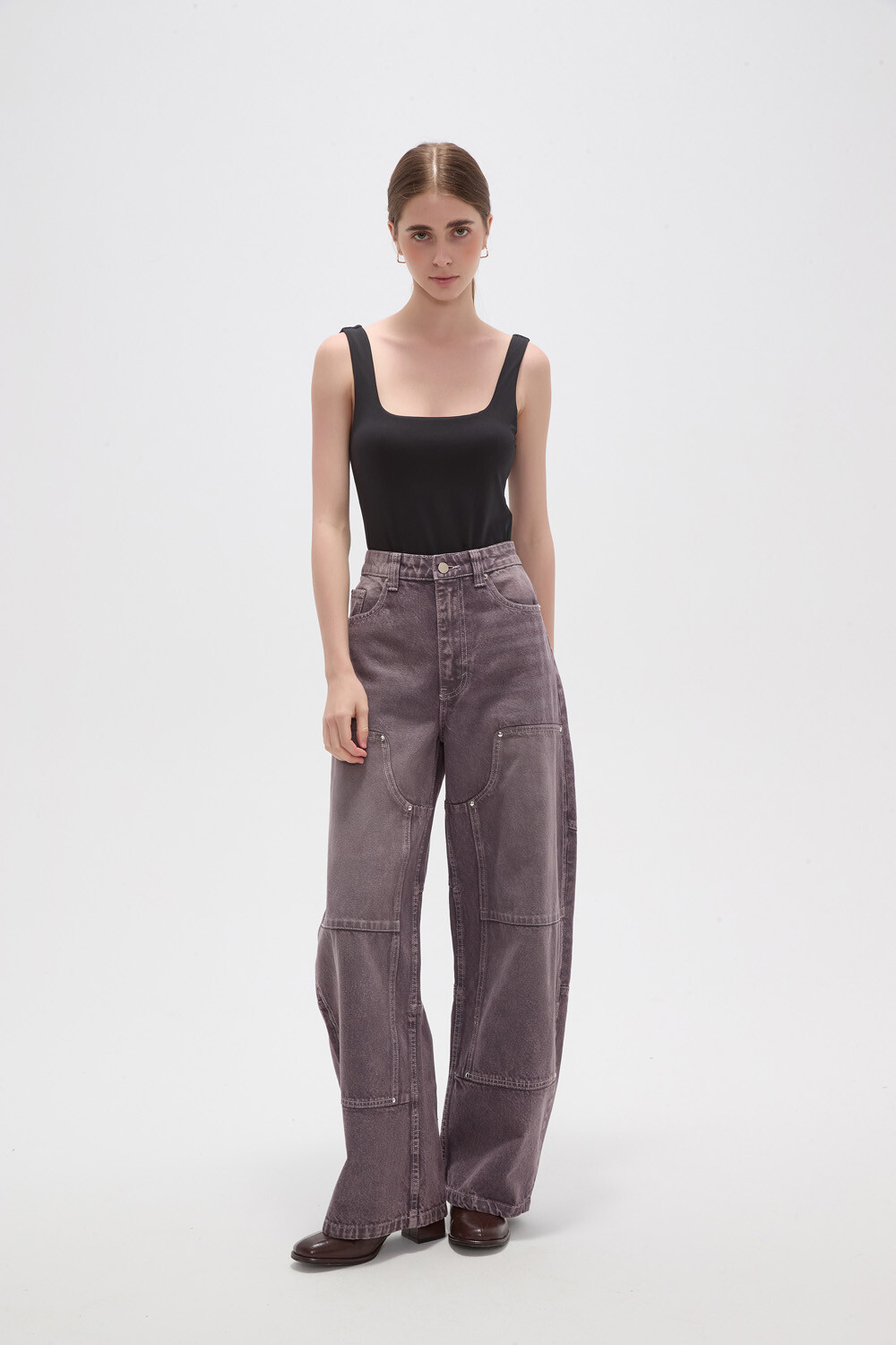 Pantalon Ralo Cereza Oscuro