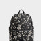 Mochilas Urbanas Estampados Mochila Cuerina Margaritas - Estampado Flores