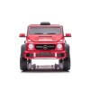 Vehiculo infantil a bateria camioneta Mercedes Benz G63 con 6 ruedas roja Vehiculo infantil a bateria camioneta Mercedes Benz G63 con 6 ruedas roja