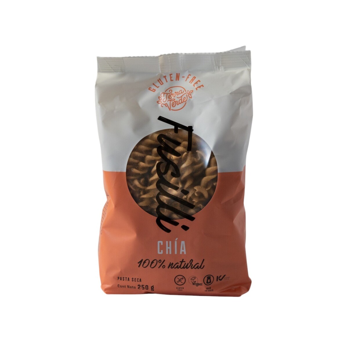 Fusilli De Chía Terra Verde 250g 