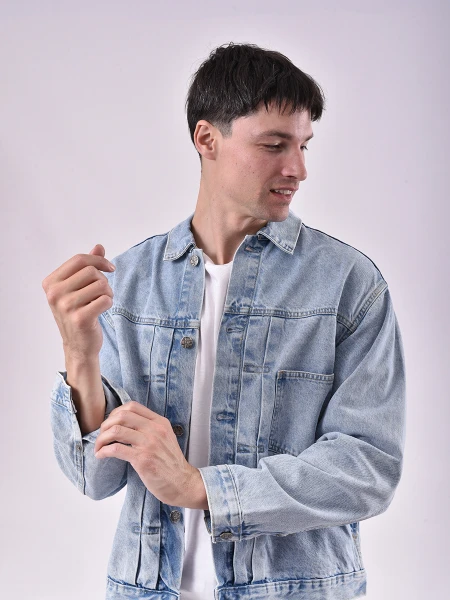 CAMPERA LOGAN AZUL CLARO