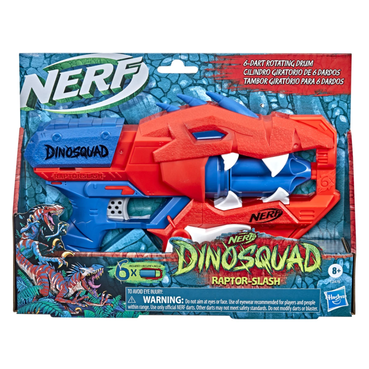 Pistola Nerf Dinosquad Raptor Slash 