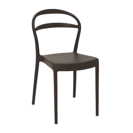 Silla Sissi Tramontina Marrón · Abierta Kit x2