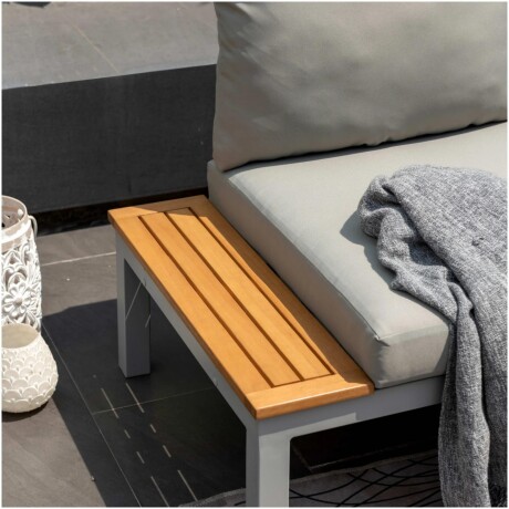 Sillón De Jardín Con Mesa RUSTICO Kingsbury Hydra 1 Cuerpo - Gris Sillón De Jardín Con Mesa RUSTICO Kingsbury Hydra 1 Cuerpo - Gris