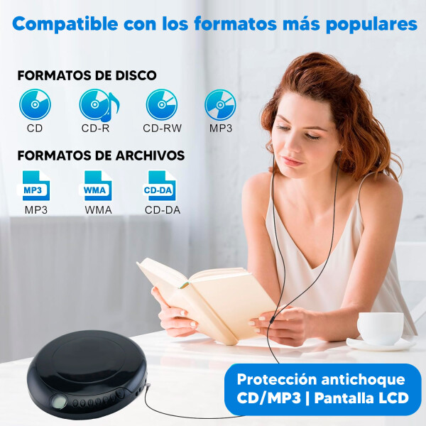 Discman Cd Muse M-900 Dm DISCMAN MUSE M900DM MP3