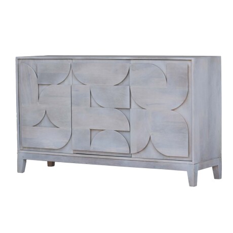 APARADOR MADERA-DE-MANGO BLANCO MAYRA