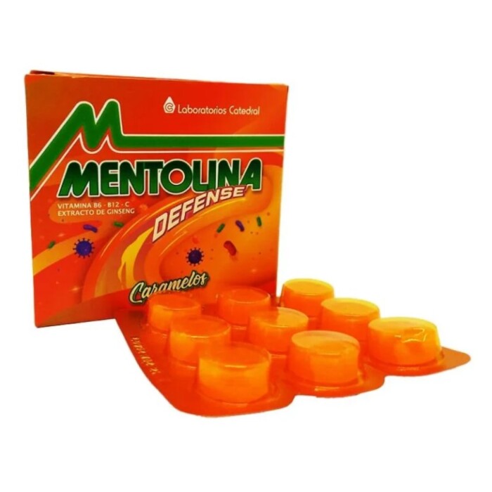 MENTOLINA DEFENSE CJ X 9 CARAMELOS única