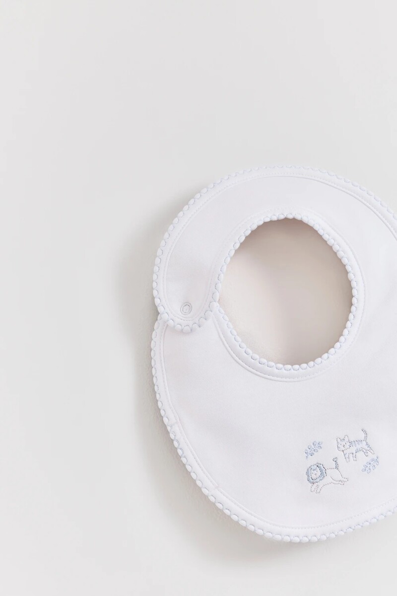 BABERO CHICO LITTLE ANIMALS Blanco