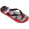 Ojotas Havaianas Top Marvel Logomania Rojo