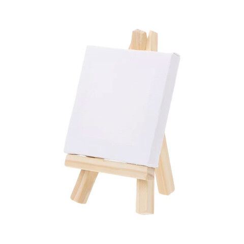 Atril con lienzo 12x20cm lienzo 15x15cm Atril Con Lienzo 12x20cm Lienzo 15x15cm