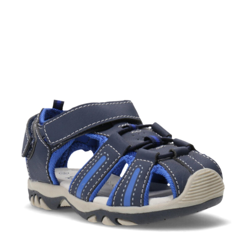Sandalias de Niño Croco Kids RICK con velcro Azul Marino