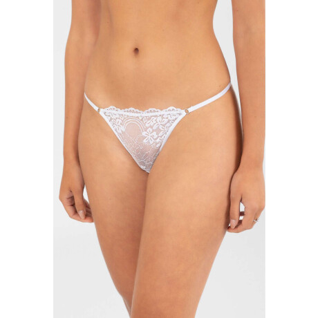 Colaless tirita orquidea Blanco