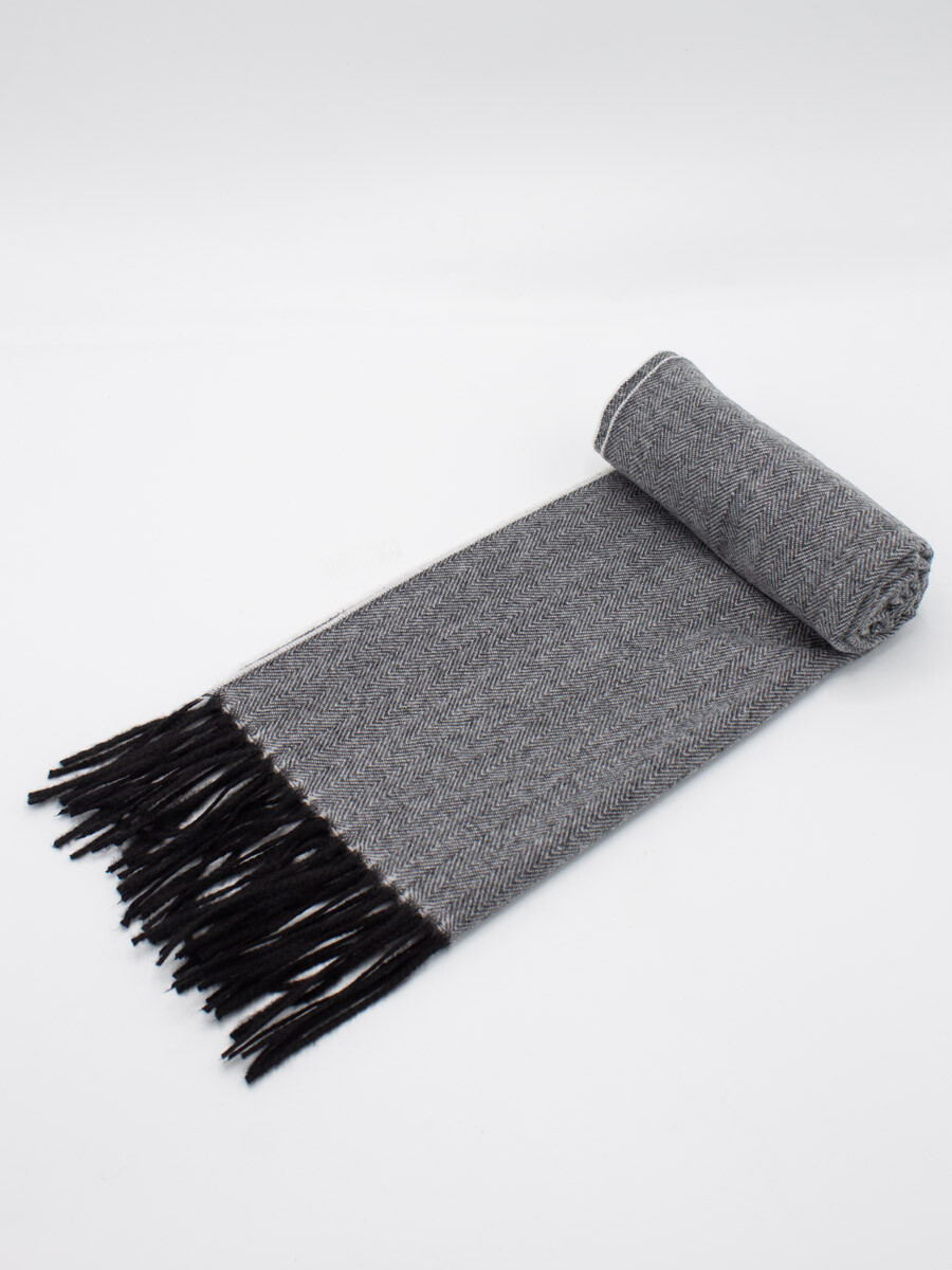 Bufanda Tejida - Gris 