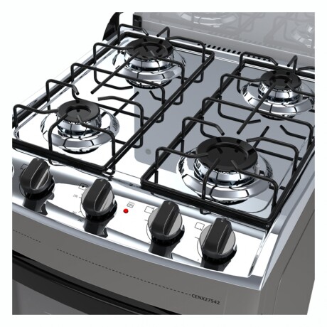 COCINA A GAS ENXUTA CENX27542 Cocina ENXUTA CENX27542 A Gas Cuatro Hornallas Con Grill Eléctrico - Gris