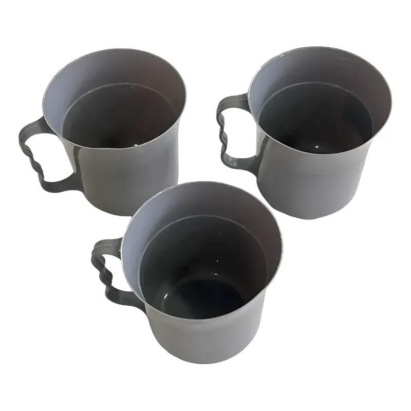 Juego De 3 Tazas De Plástico - Ra82 Juego De 3 Tazas De Plástico - Ra82